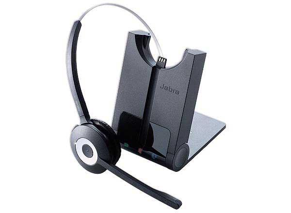 1 Casque JABRA PRO 920 sans fil avec sa base