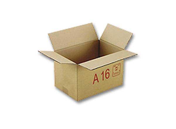 1 Lot de 25 Caisses Galia simple cannelure 30x20x12,5 cm A16
