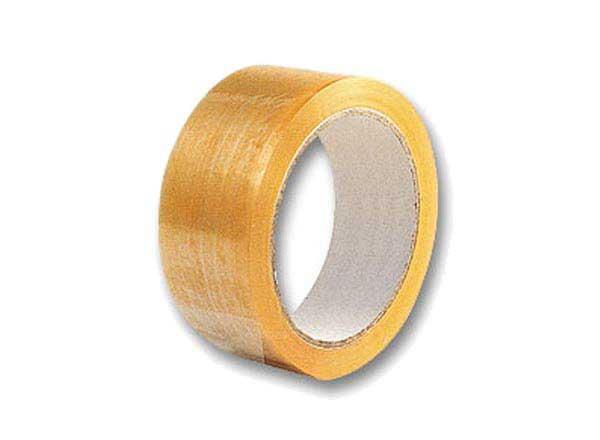 1 Rouleau d'adhésif transparent en polypropylène - 66 m x 50 mm