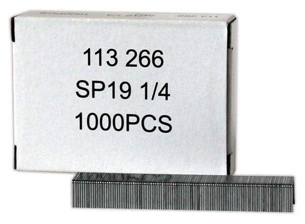 1 Boite de 1000 Agrafes SP19 1/4