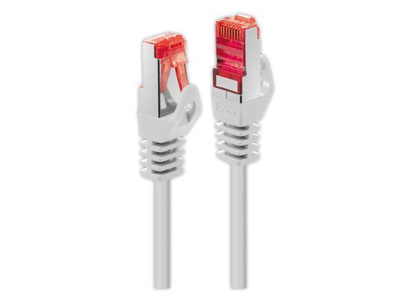 1 Câble réseau RJ45 S/FTP CAT6 5 m. blanc