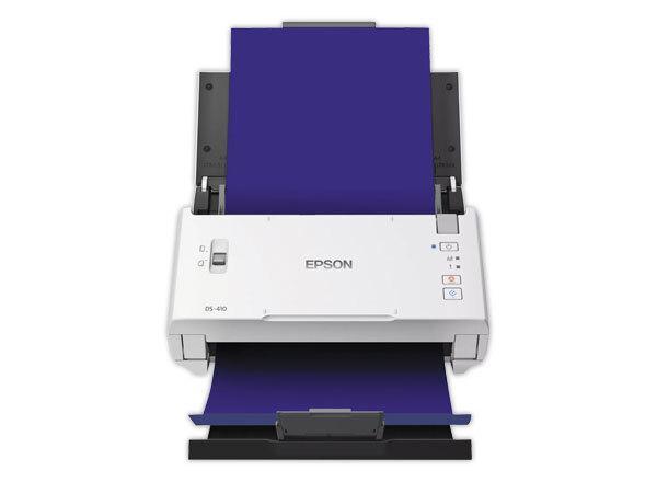 Epson DS-410 Alimentation papier de scanner 600 x 600 DPI A4 Noir, Blanc