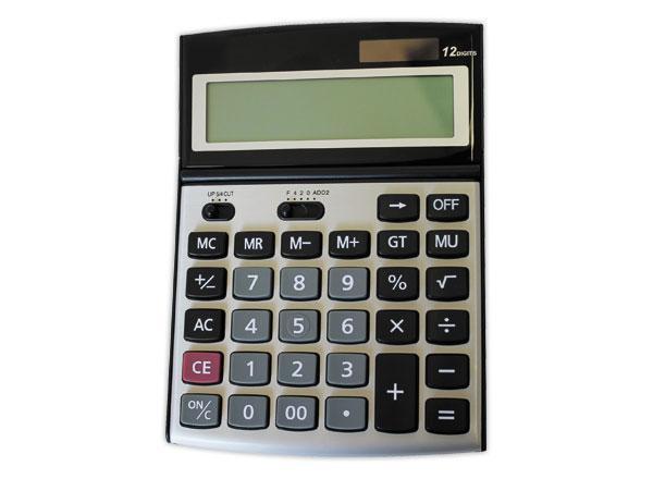 1 Calculatrice de bureau FIDUCIAL G12 grandes dimensions - 12 chiffres