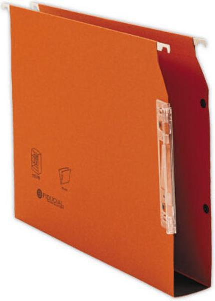 1 Boite de 25 Dossiers suspendus armoires FIDUCIAL Colors - orange - Fond 50 mm