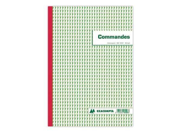 1 Manifold autocopiant  imprimé Commandes -A4- Foliotage 50/3