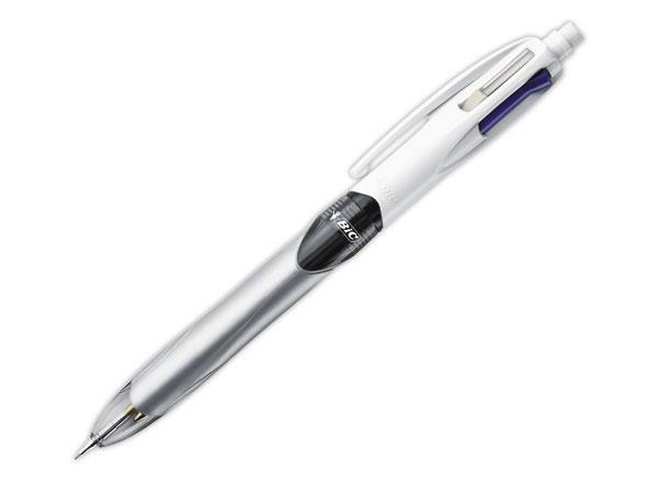 1 Stylo BIC 3 COULEURS + Porte-Mine HB 0,7 mm