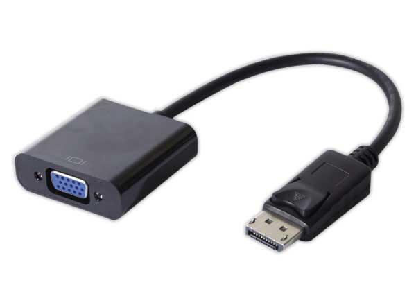 1 Adaptateur DisplayPort vers VGA - 15 cm.