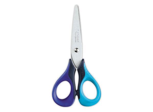 1 Paire de ciseaux à bout rond MAPED 13 cm