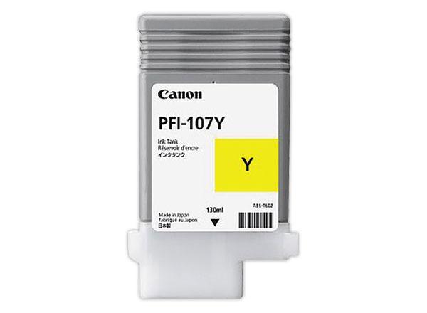1 Cartouche CANON PFI-107 Jaune