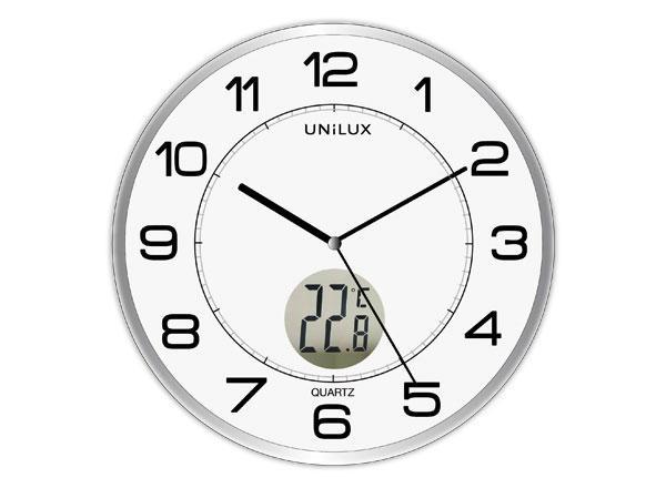 1 Horloge murale avec thermomètre