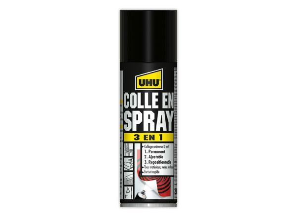 1 Colle en spray 3 en 1 UHU - 200ml