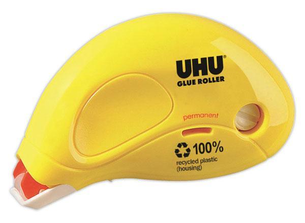 1 Roller de colle permanent DRY n CLEAN UHU - 9,5 m x 6,5 mm