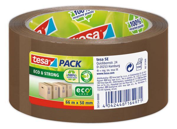 1 Rouleau d'adhésif Havane ECO STRONG TESA - 66 m x 50 mm