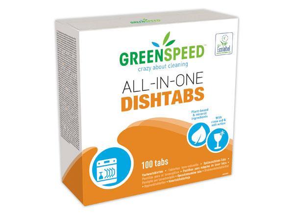 1 Boite de 100 Tablettes pour lave-vaisselle tout en 1