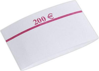 1 Sachet de 500 Bracelets papier pour 20 billets de 10euros