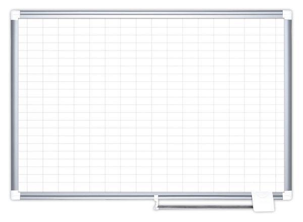 1 Planning magnétique Kanban 180 x 120 cm- Cases 50x25 mm