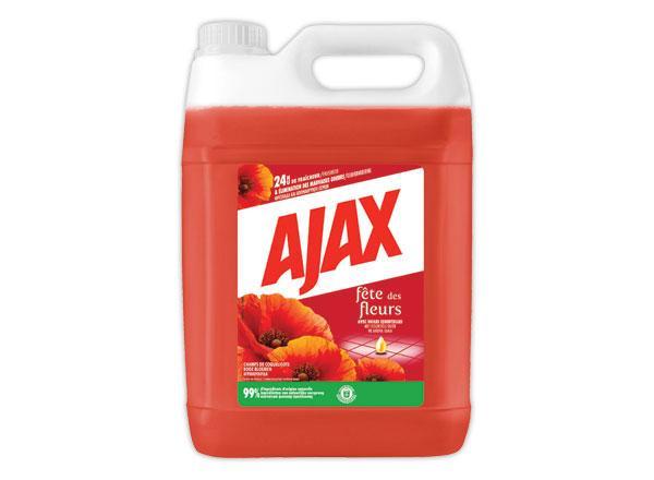 1 Nettoyant ménager AJAX 5L parfum Coquelicot
