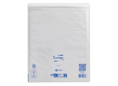 1 Carton de 50 Pochettes blanches matelassées à bulles d'air 350x470 mm