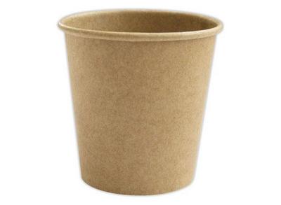 1 Lot de 60 Gobelets carton kraft brun 25 cl