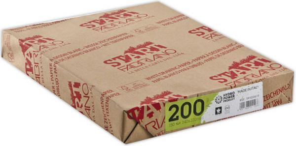 1 Pack de 150 Feuilles de papier dessin blanc format24 X 32 cm - 200 g