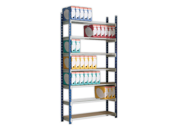 1 Rayonnage archives élément complémentaire 7 étagères  P35