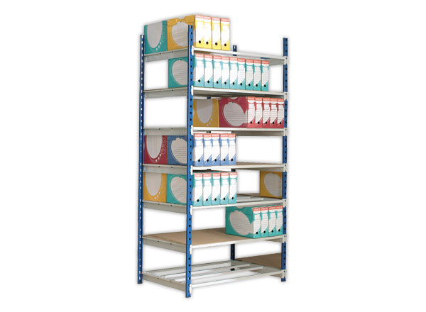 1 Rayonnage archives élément complémentaire 7 étagères - Profondeur 70cm
