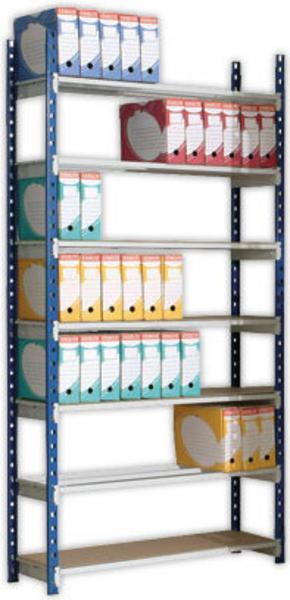 1 Lot de 7 Plaques Isorel pour rayonnages L125 x P 35 cm