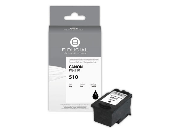 1 Cartouche Canon PG-510 noire compatible FIDUCIAL