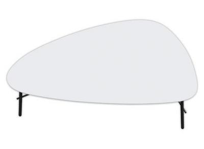 1 Table basse gigogne 93 cm blanche