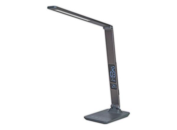 1 Lampe Led multifonction avec port USB écran digital - Gris anthracite