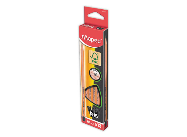 1 Boite de 12 Crayons papier HB
