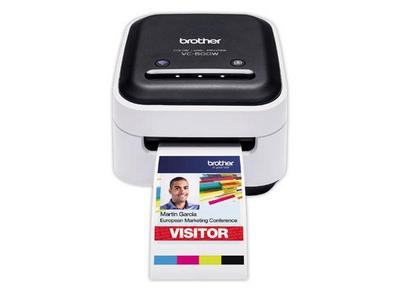 1 Imprimante étiquettes Brother couleur VC-500WCR