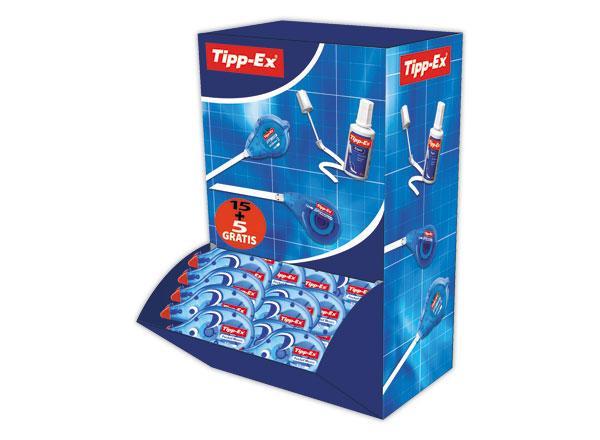 1 Correcteur TIPP-EX POCKET MOUSE dévidoir 10 m- largeur de bande 4,2mm.