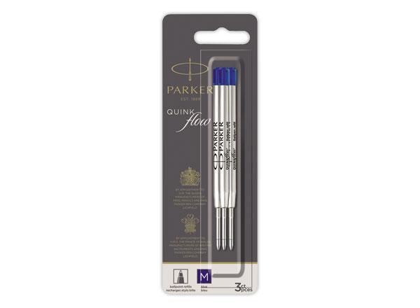 1 Blister de 3 Recharge pour stylo Jotter ref 105229.Bleu.