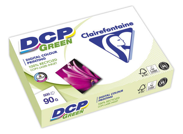 1 Ramette de 500 feuilles papier blanc laser CLAIREFONTAINE DCP A4 90g