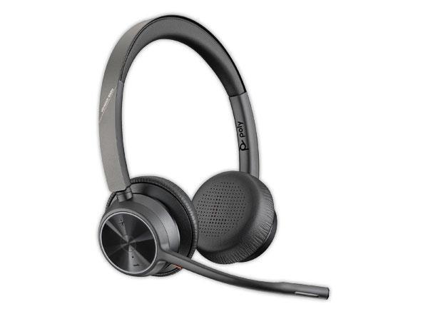 HP Poly Micro-casque Poly Voyager 4320 certifié Microsoft Teams USB-A +dongle BT700