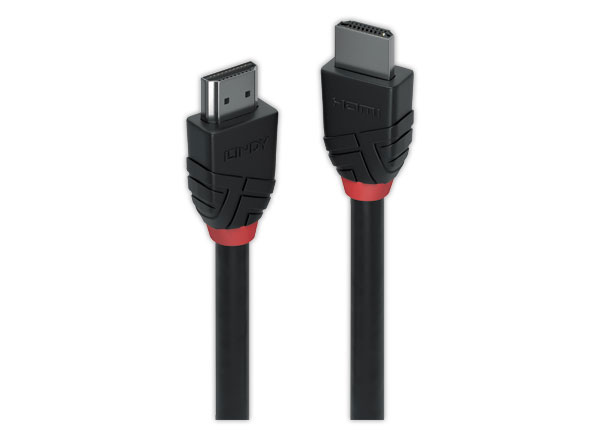 Lindy Câble HDMI High Speed, Black Line, 2m