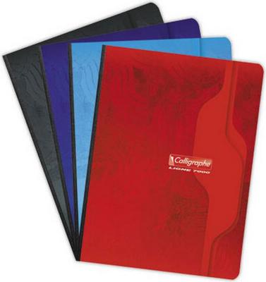 1 Cahier brochure Calligraphe 70G, 17x22cm, 5x5,192 pages