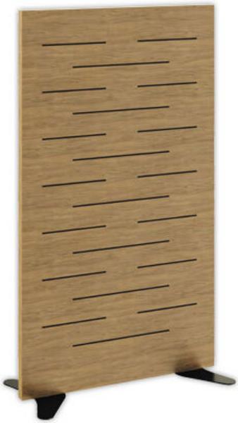 1 Cloison acoustique Hêtre H140cm montée