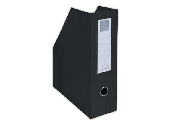 1 Porte-revues pliable EXACOMPTA en polypropylène-Dos 10 cm- noir