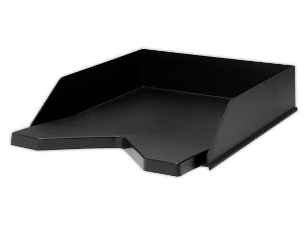 1 Corbeille à courriier re-solution 338x257x65mm noire