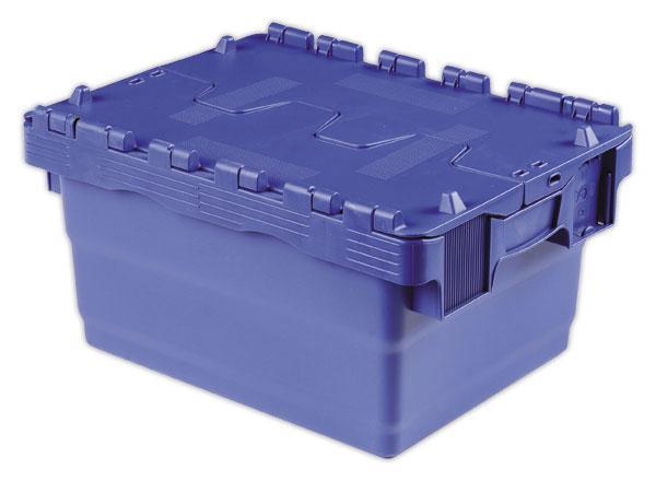 1 Bac navette gerbable 16 litres bleu