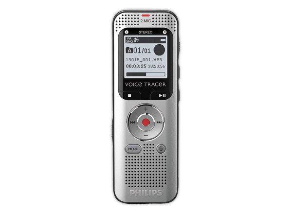 1 Enregistreur audio DVT2015 PHILIPS gris
