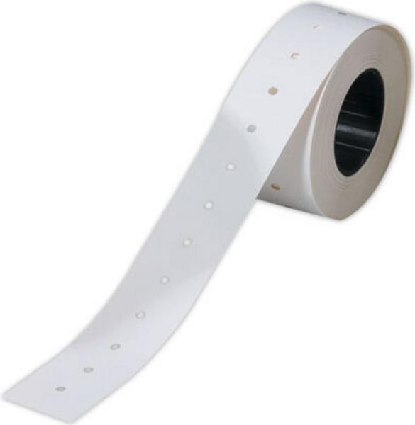 1 Lot de 6 Rouleaux de 1000 étiquettes 21x12mm blanc pour pince 146492