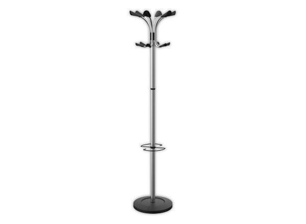 1 Portemanteau Chromy tête tournante - chrome noir