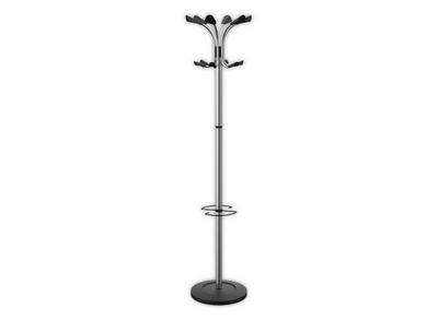 1 Portemanteau Chromy tête tournante - chrome noir