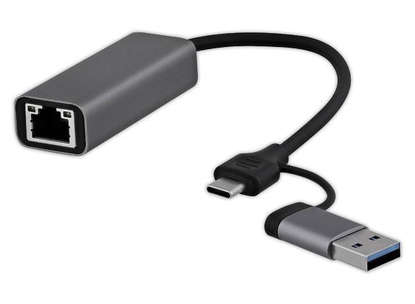 1 Adaptateur USB type C vers RJ45