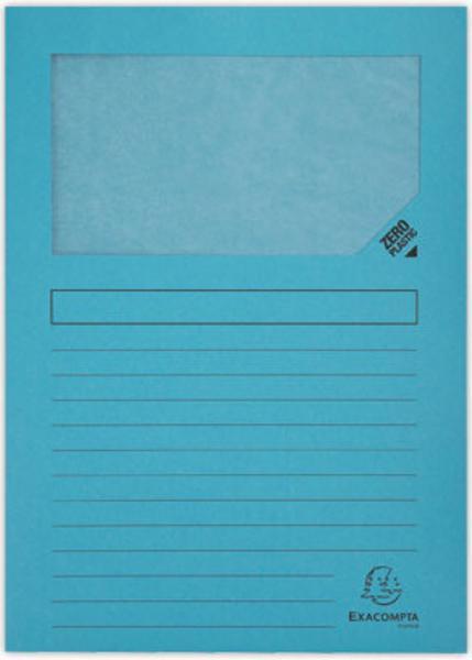 1 Boite de 100 Pochettes coins A4 en papier 100% recyclé - Forever Exacompta