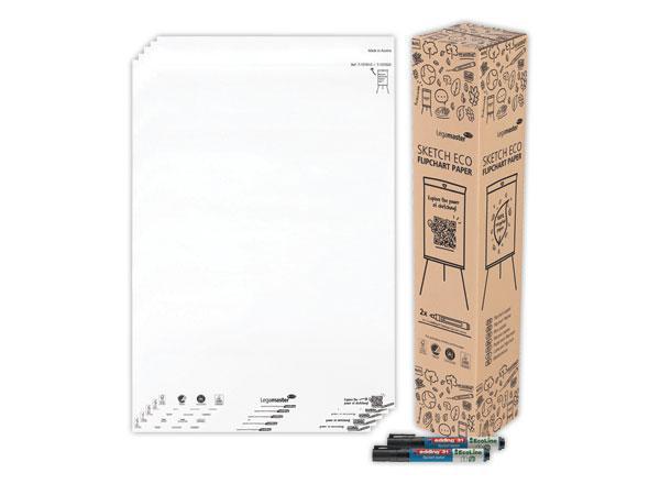 Legamaster SKETCH ECO bloc-papier ordinaire 5x 20 feuilles