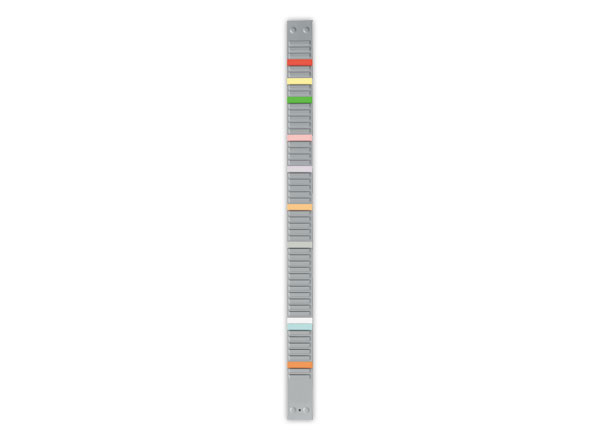 1 Bande verticale - indice 3 - 54 fentesTaille 9.6 x 95.5 cm